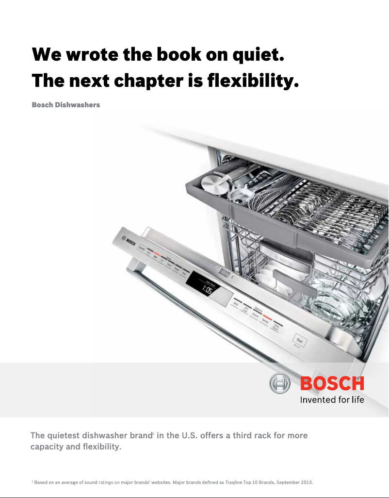 Page n°1 - Brochure Bosch Ascenta SHE3AR76UC