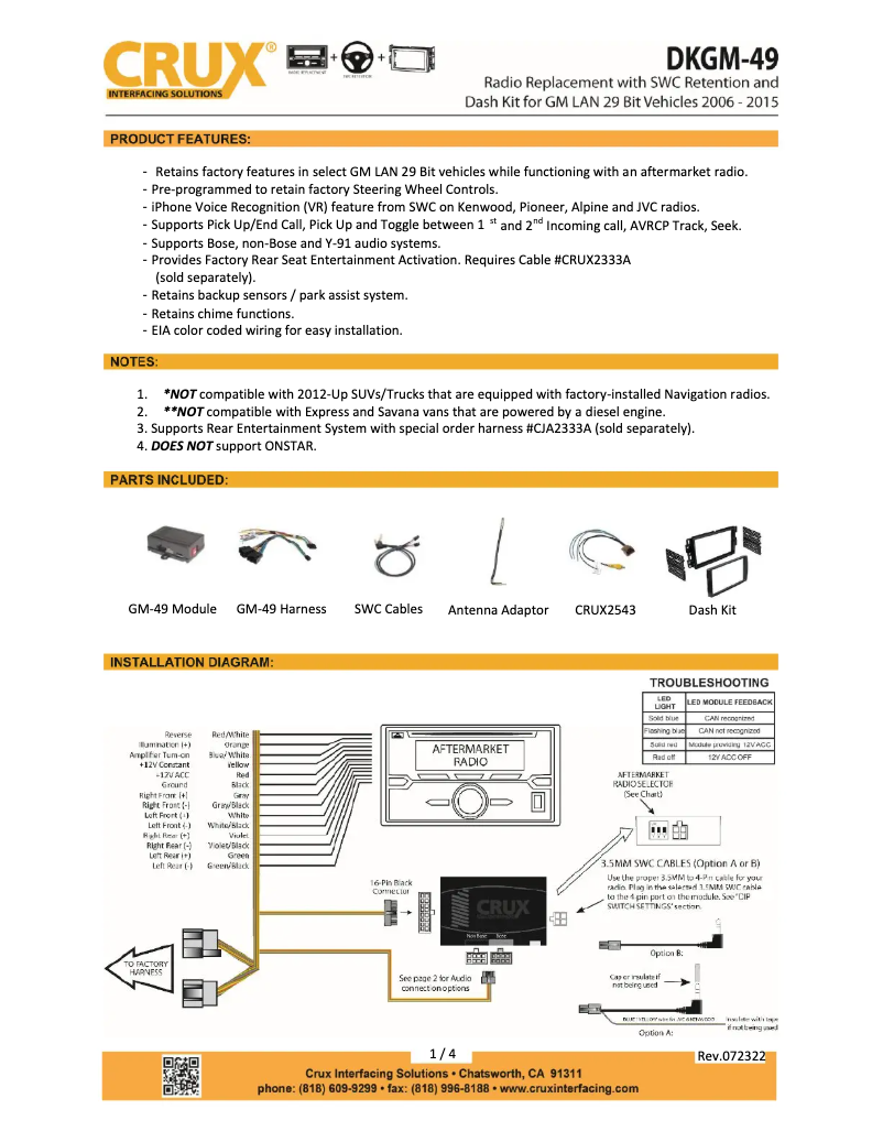 Image de la première page du manuel de l'appareil DKGM-49