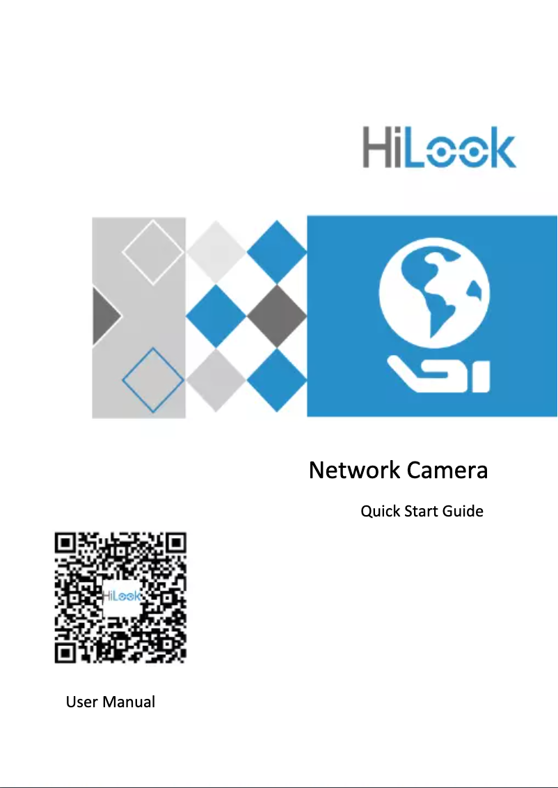 Page 1 de la notice Guide de démarrage rapide Hikvision IPC-B149HA