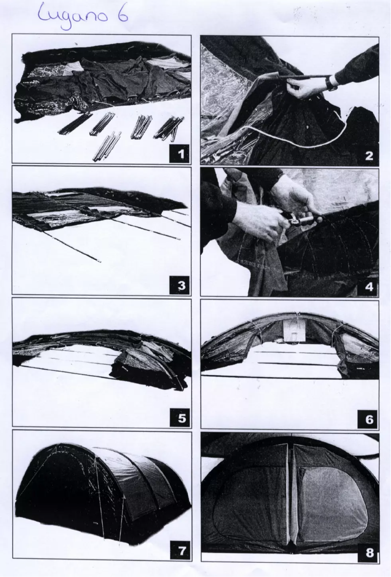 Imagen de la primera página del manual del dispositivo Lugano 6