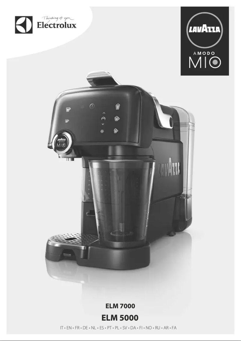 Page 1 de la notice Manuel utilisateur Lavazza Fantasia
