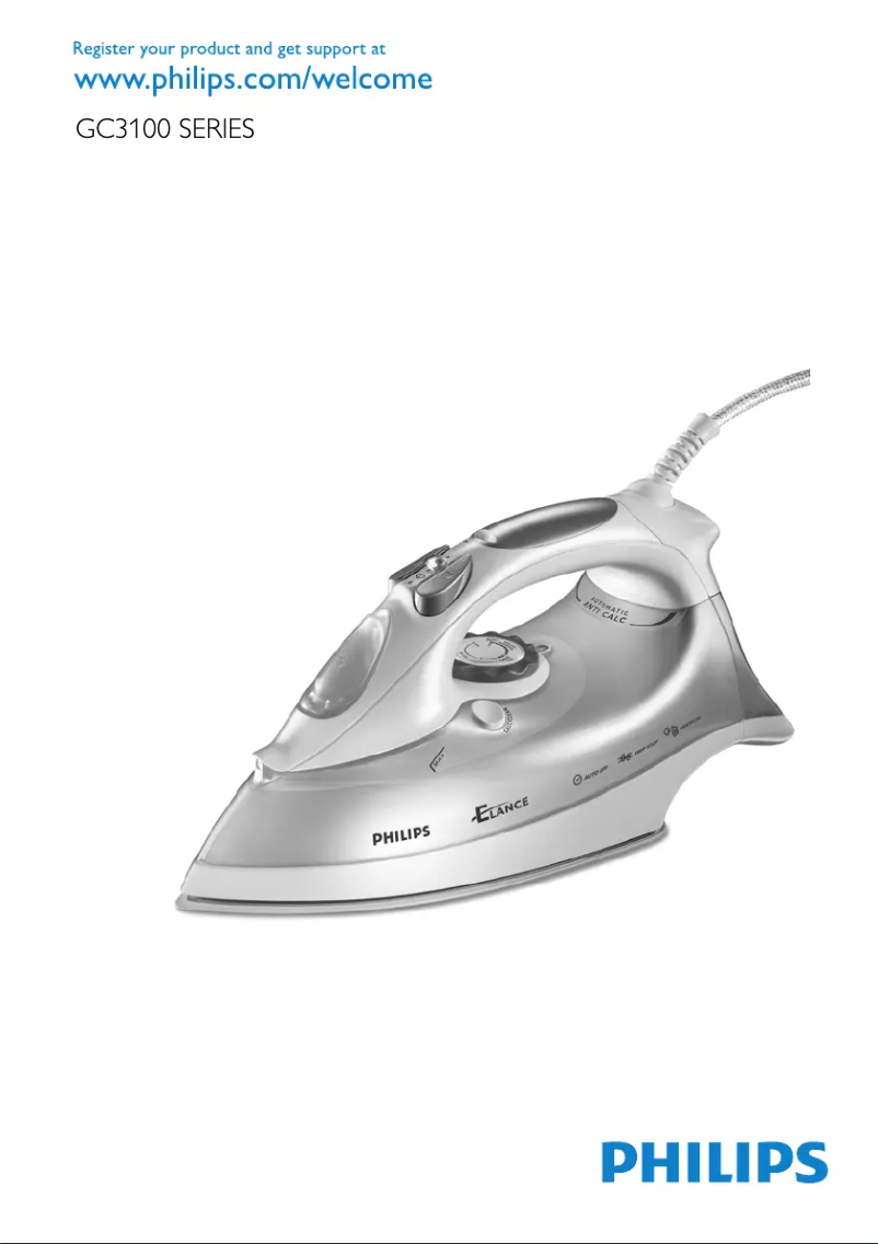 Página 1 del manual Manual de usuario Philips Elance GC3121