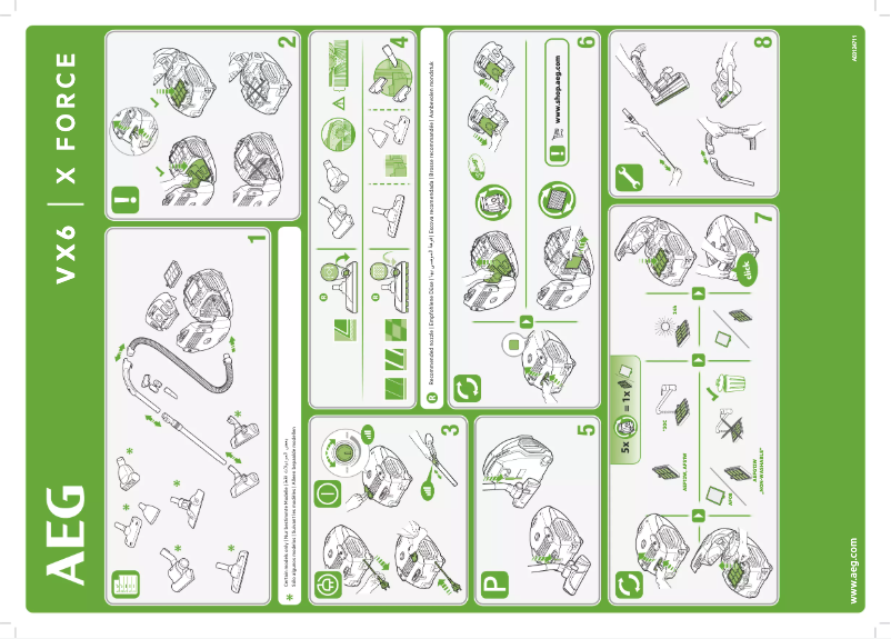 Image de la première page du manuel de l'appareil VX6-2-IS-P