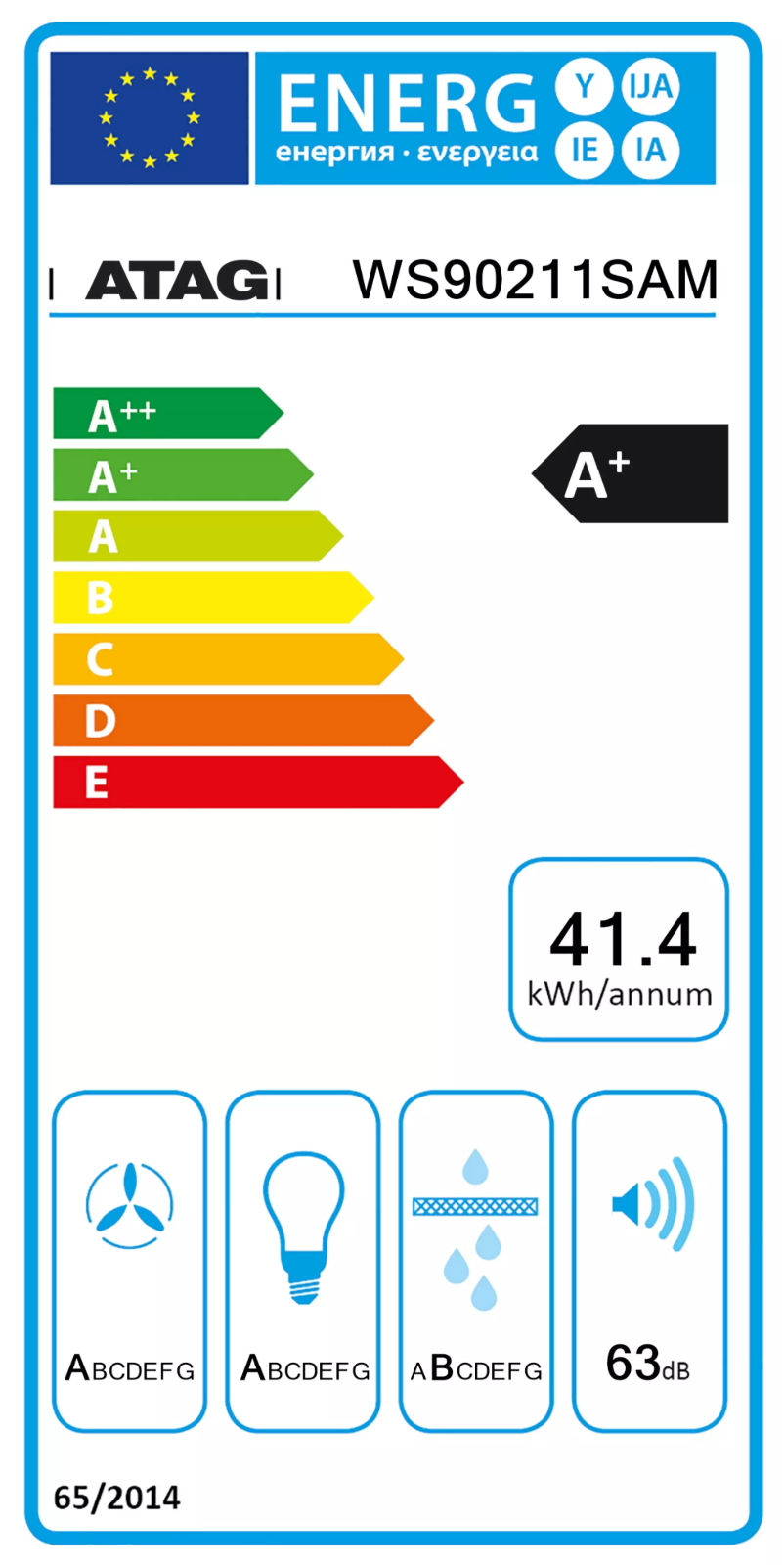 Image de la première page du manuel de l'appareil WS90211SAM