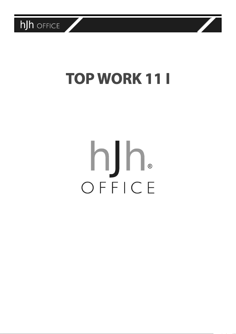 Page n°1 - Manuel utilisateur HJH Office TOP WORK 11 I