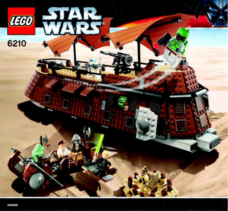 Page n°1 - Manuel utilisateur Lego Star Wars 6210