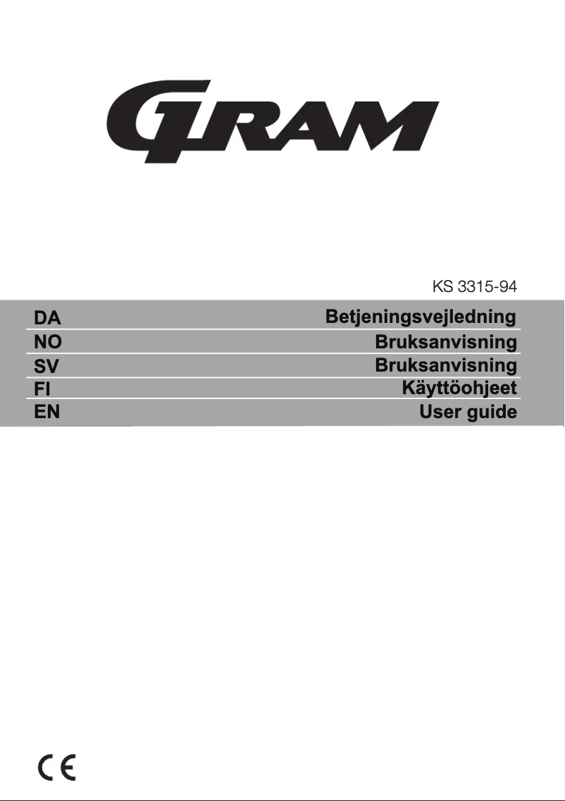 Image de la première page du manuel de l'appareil KS 3315-94