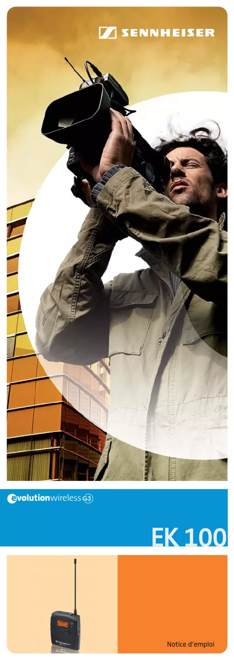 First page image of the manual for EK 100 G3