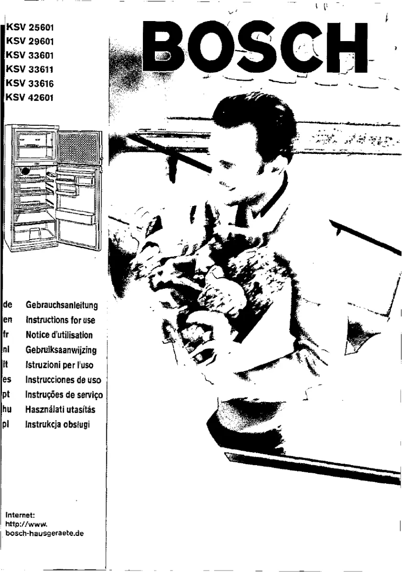 Page 1 de la notice Manuel utilisateur Bosch KSV29601