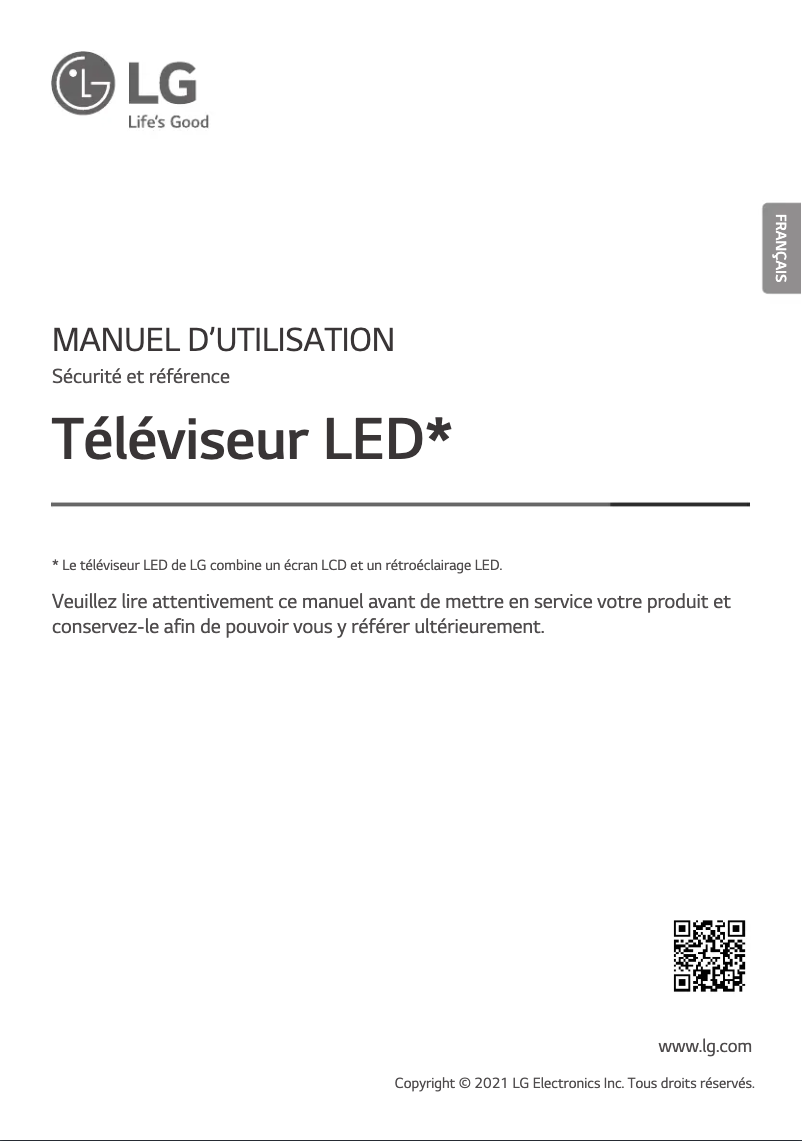 Página 1 del manual Manual de usuario LG 55UN6800PVA