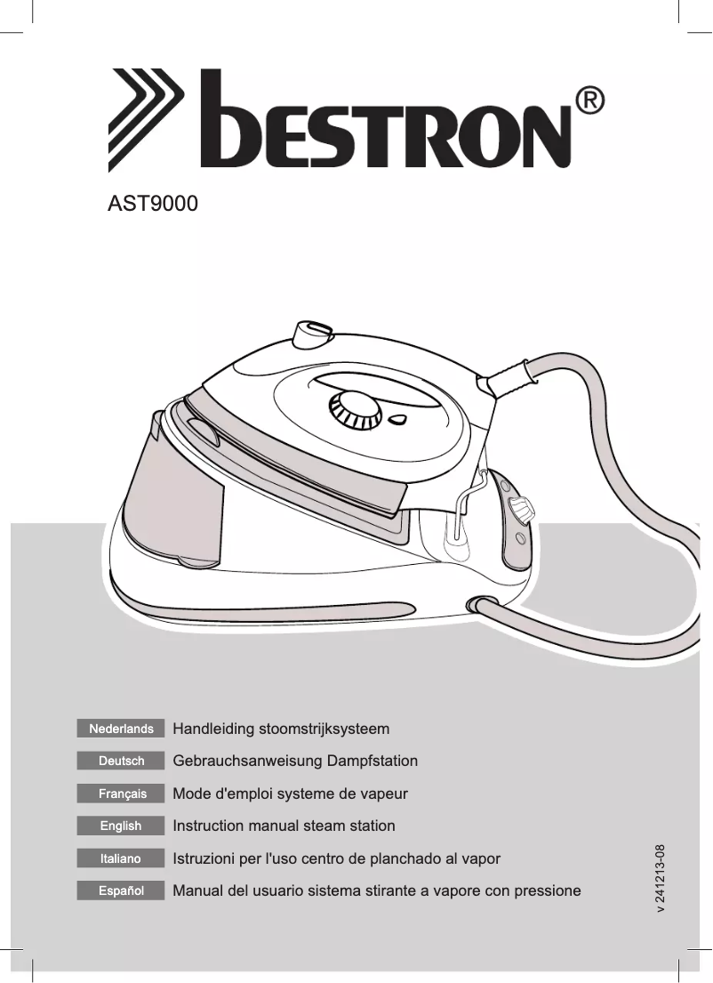 Page n°1 - Manuel utilisateur Bestron AST9000