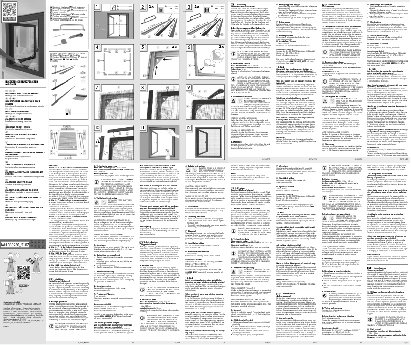 Imagen de la primera página del manual del dispositivo IAN 383950