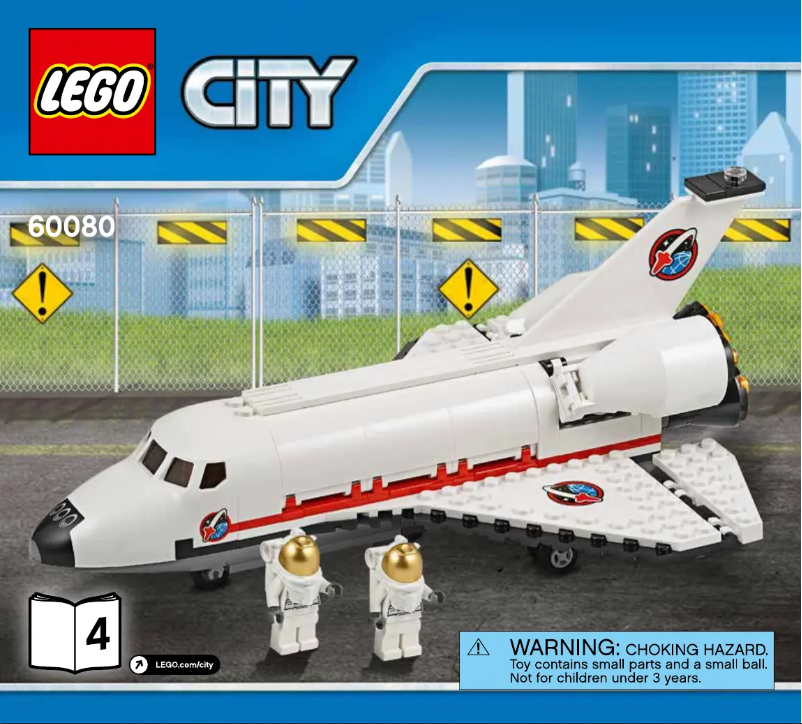 Página 1 del manual Manual de usuario Lego City 60080