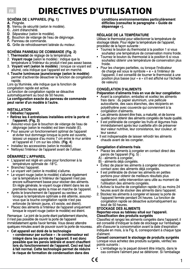 Page n°1 - Manuel utilisateur Whirlpool WHM39112