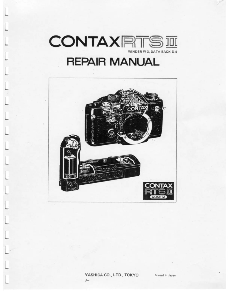 Page n°1 - Manuel utilisateur Contax RTS II