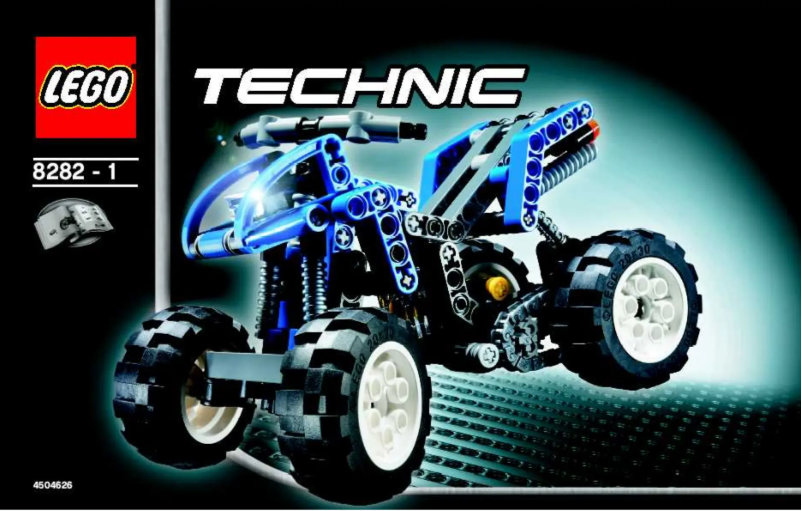 Page 1 de la notice Manuel utilisateur Lego Technic 8282
