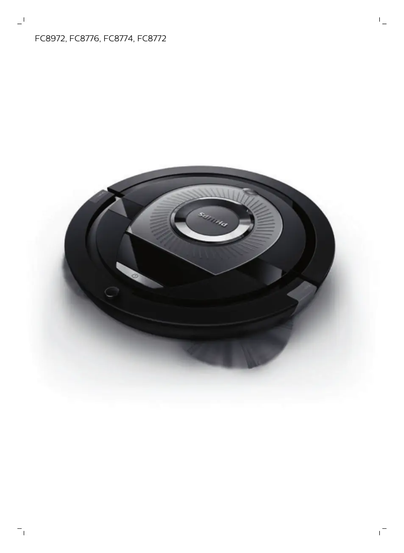 Image de la première page du manuel de l'appareil SmartPro Compact FC8776