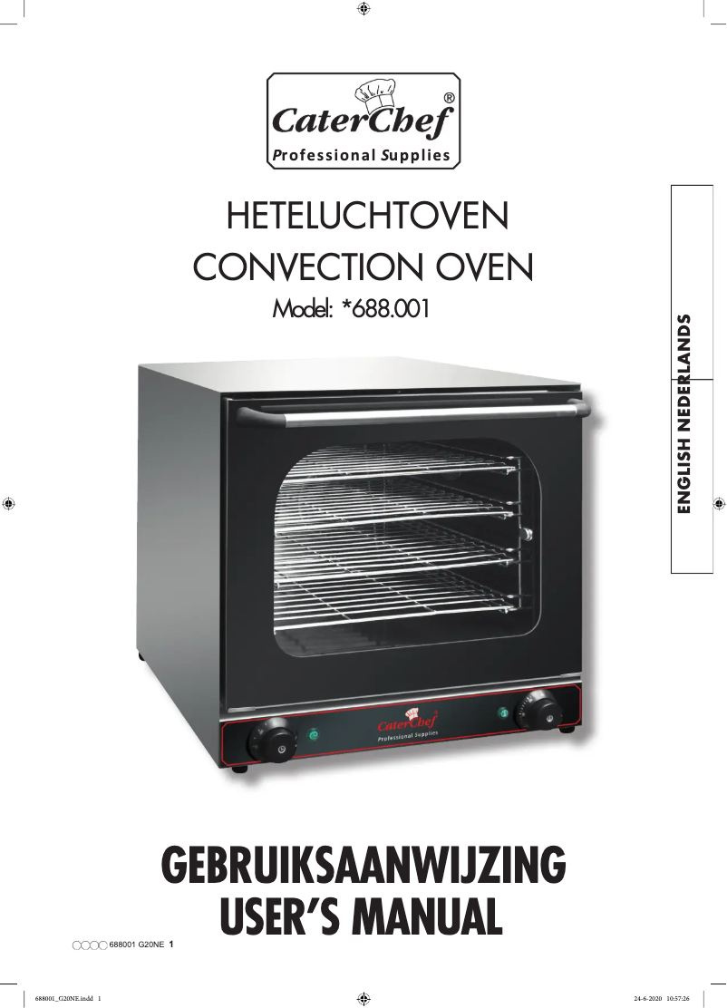 Image de la première page du manuel de l'appareil 688001