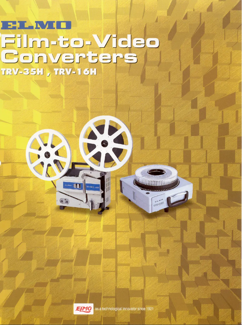 Página 1 del manual Folleto Elmo TRV-35H