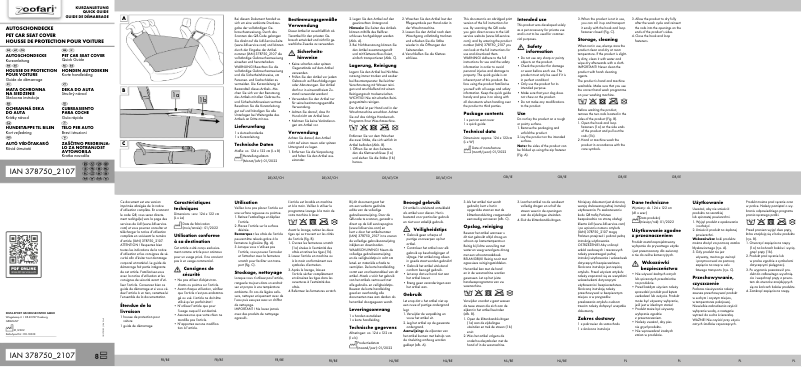Image de la première page du manuel de l'appareil IAN 278661