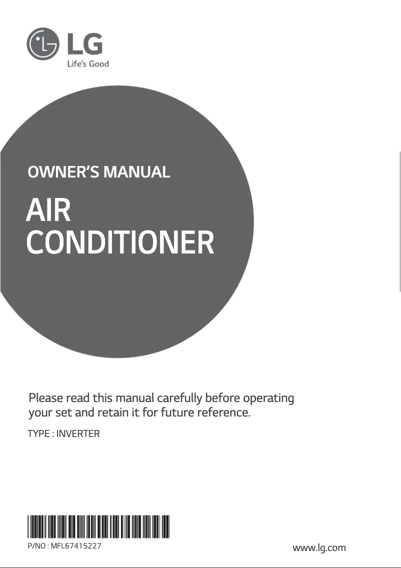 Página 1 del manual Manual de usuario LG USNQ246C454
