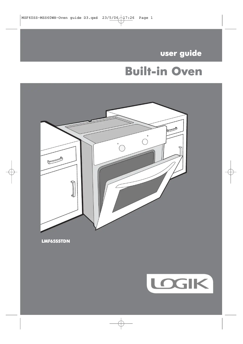 Página 1 del manual Manual de usuario Logik LMF65SSTDN