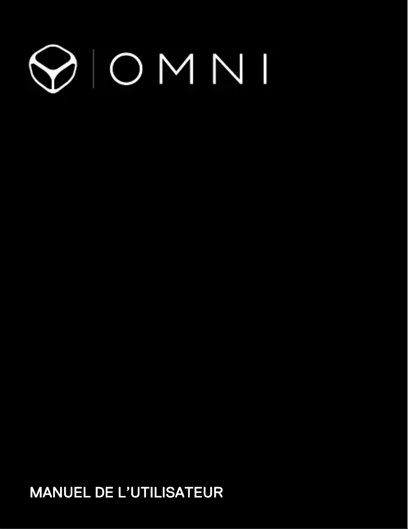 Page 1 de la notice Manuel utilisateur GoPro Omni