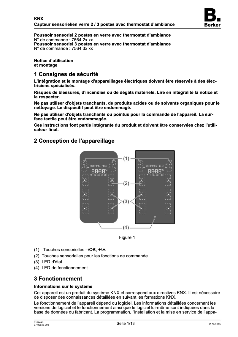 Page n°1 - Guide d'installation Hager 75643065