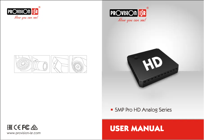 Página 1 del manual Manual de usuario Provision-ISR DAI-350A-MVF