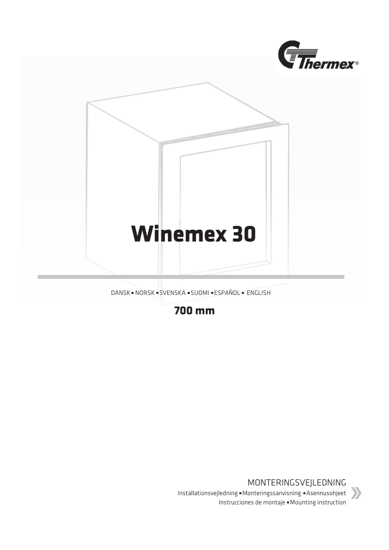 Image de la première page du manuel de l'appareil Winemex Black