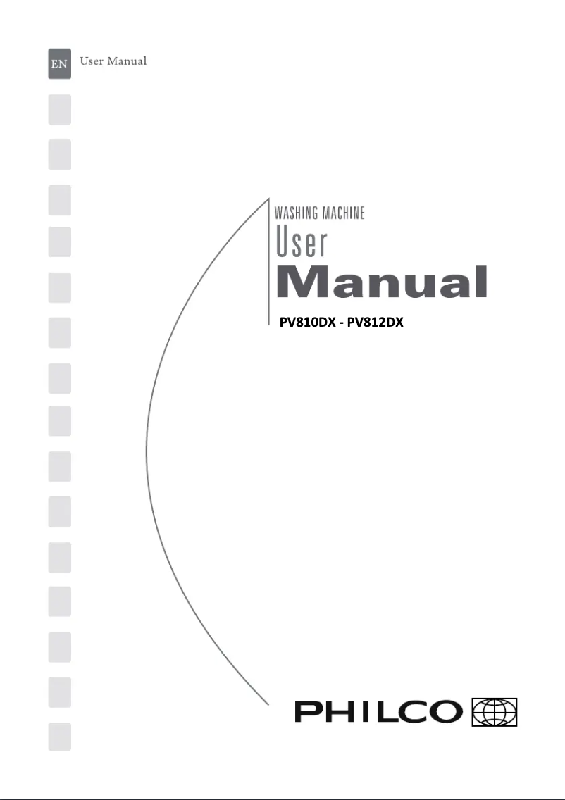 Image de la première page du manuel de l'appareil PV812DX