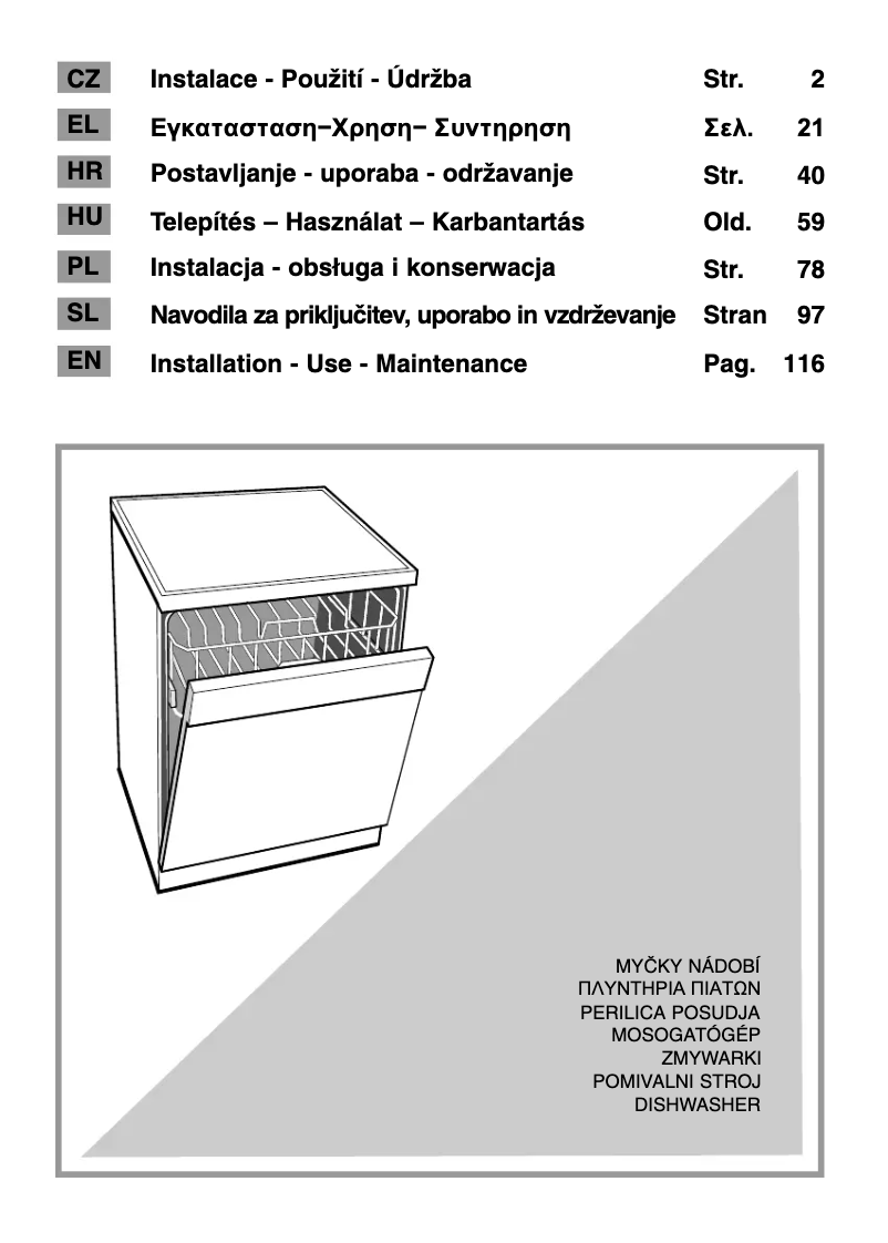 Page n°1 - Manuel utilisateur Candy CDI 2T62F