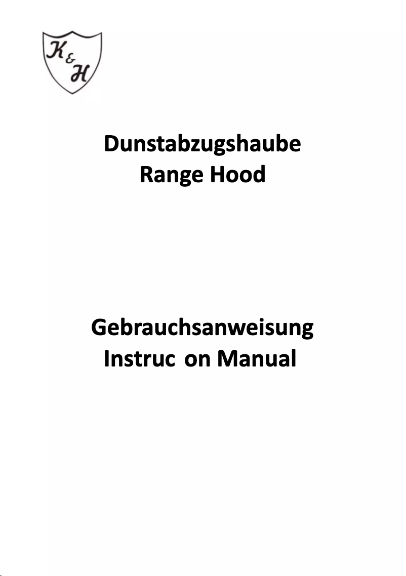 Page 1 de la notice Manuel utilisateur K&H UH01-60C-B