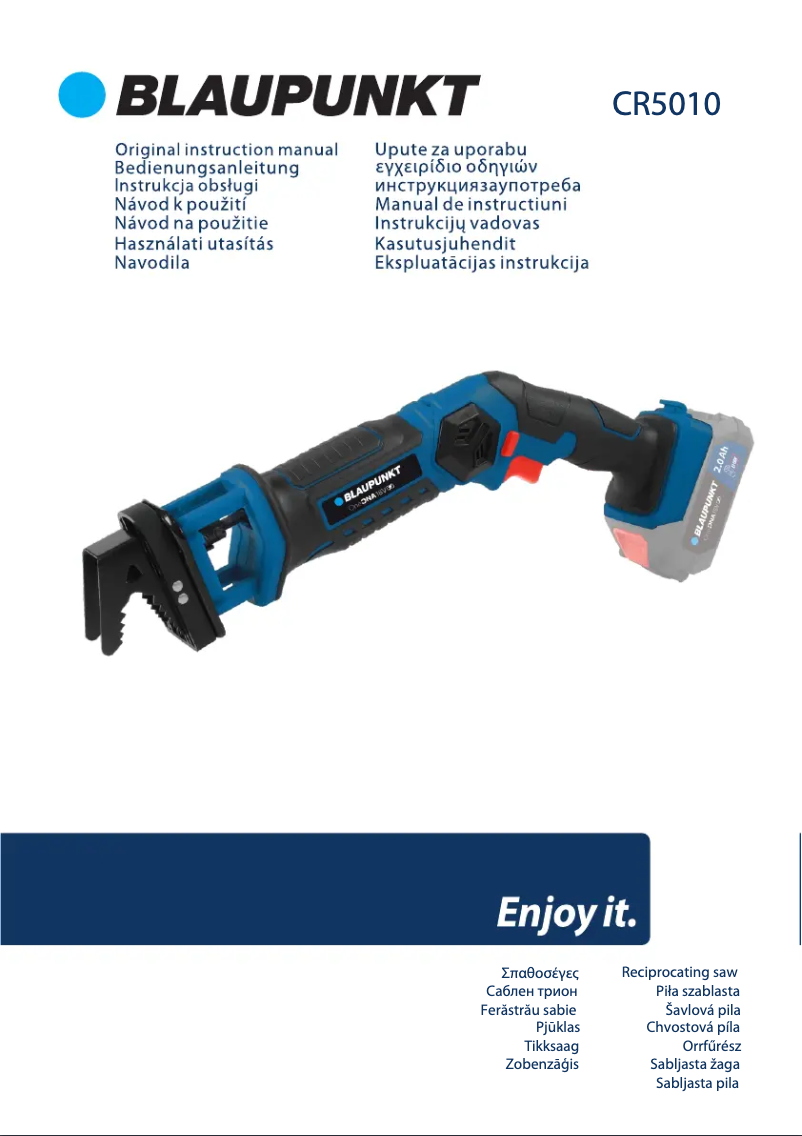 Page n°1 - Manuel utilisateur Blaupunkt CR5010