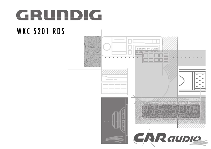 Page 1 de la notice Manuel utilisateur Grundig WKC 5201 RDS