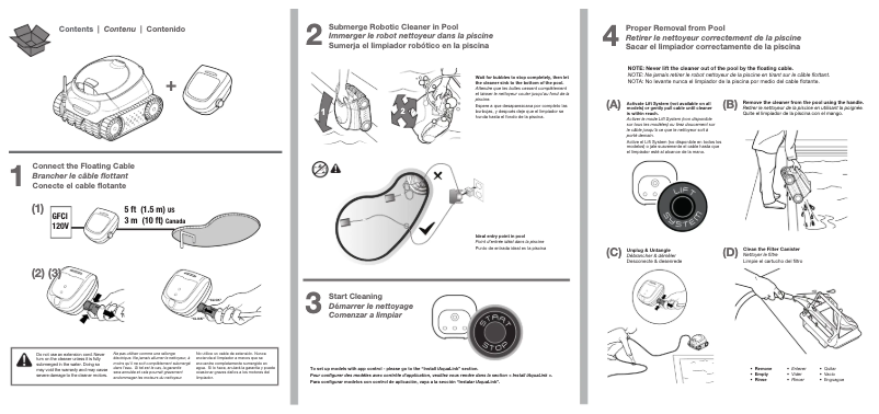 Page 1 de la notice Guide de démarrage rapide Polaris Scout 40