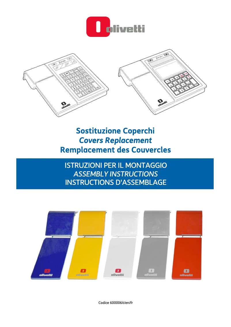 Page 1 de la notice Manuel utilisateur Olivetti Form 200plus