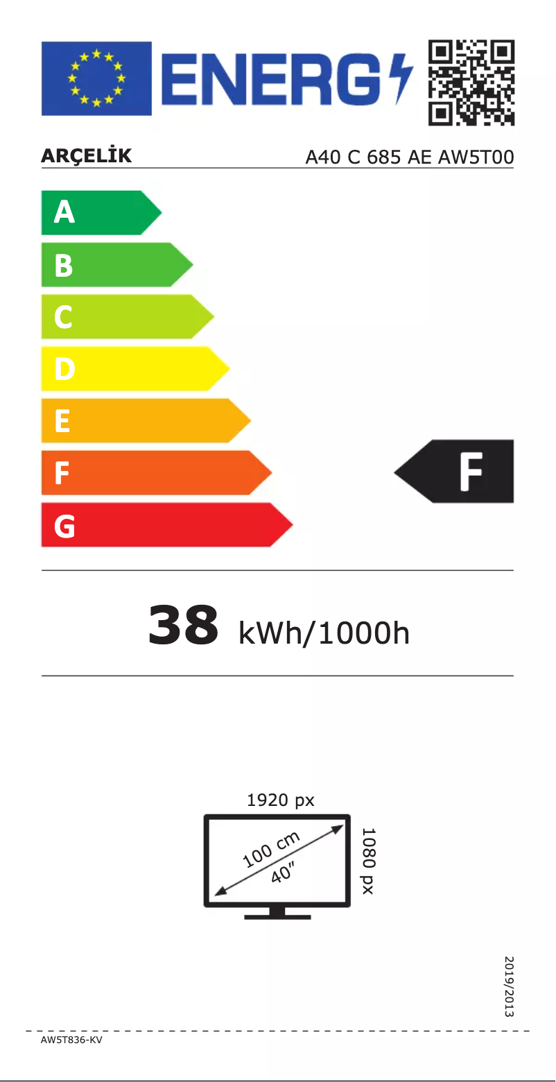 Image de la première page du manuel de l'appareil A40 C 685 AE