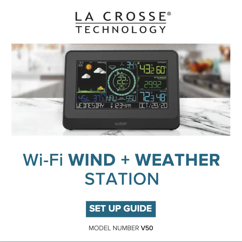 Page n°1 - Manuel utilisateur La Crosse Technology 327-30647