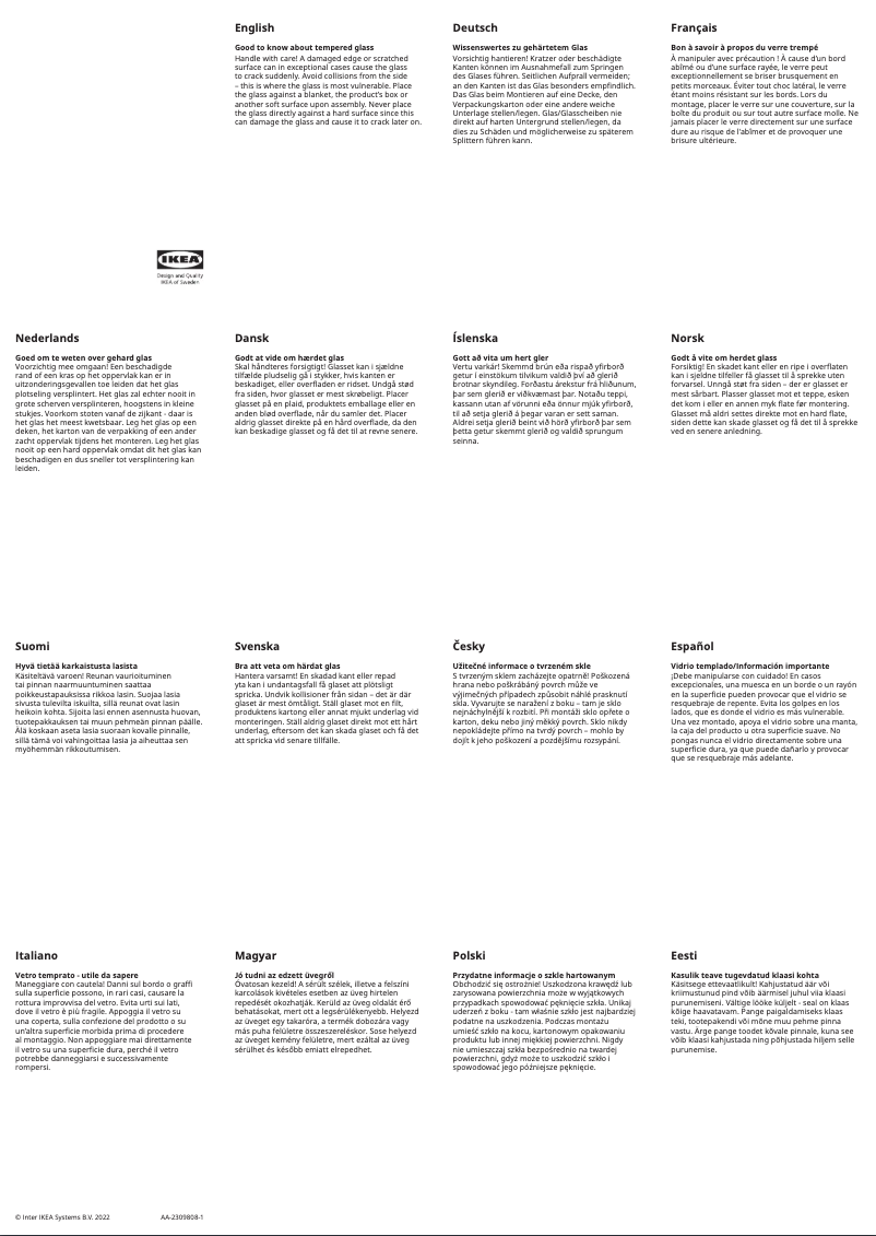 Image de la première page du manuel de l'appareil VITTSJÖ 802.133.09