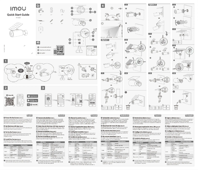 Page n°1 - Manuel utilisateur Imou Cell 3C All in One
