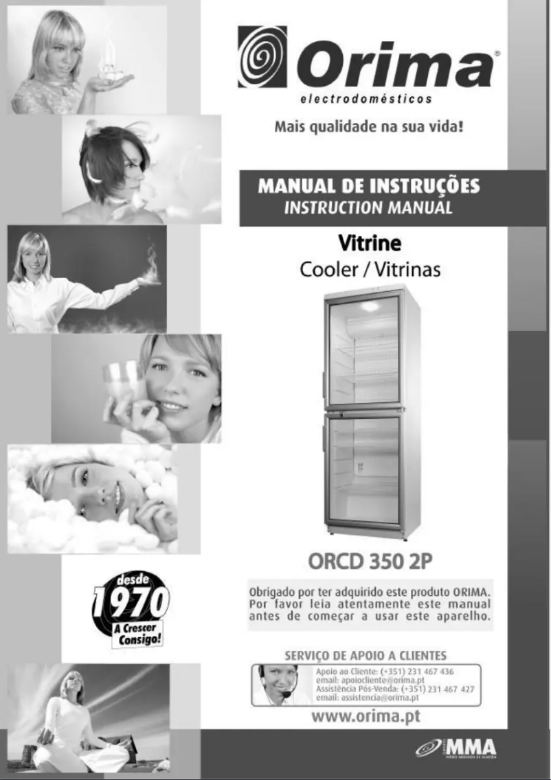 Page 1 de la notice Manuel utilisateur Orima ORCD-350