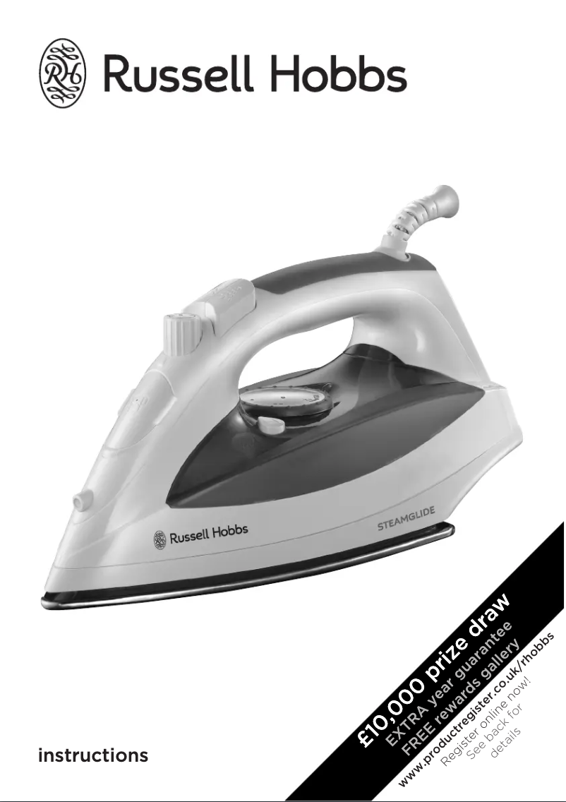 Page n°1 - Manuel utilisateur Russell Hobbs Steamglide 21570
