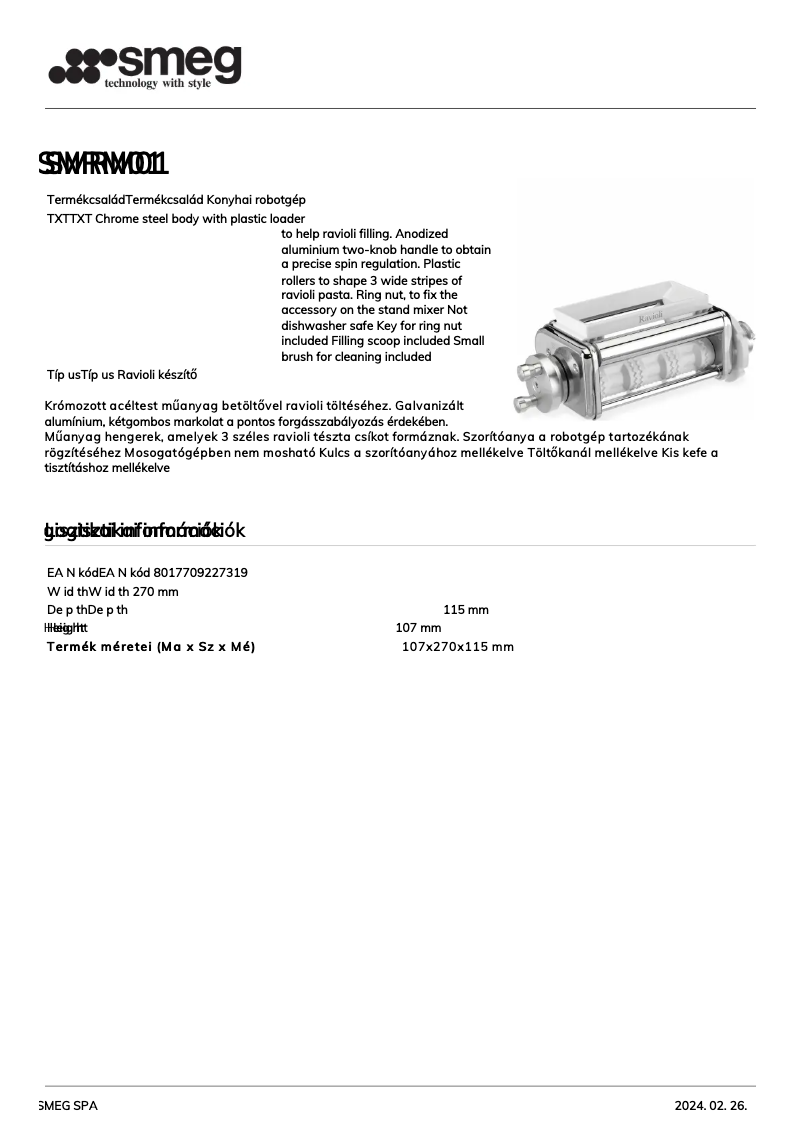Imagen de la primera página del manual del dispositivo SMRM01