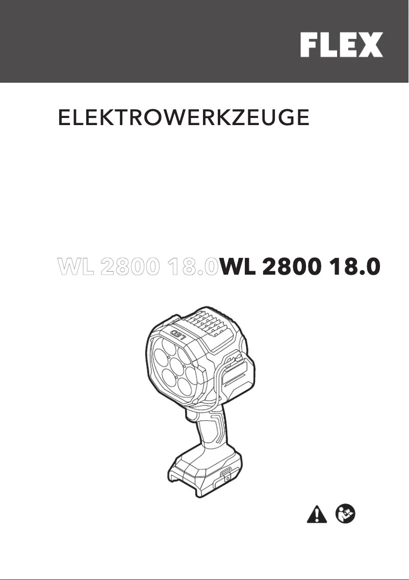 Page n°1 - Manuel utilisateur Flex WL 2800 18.0