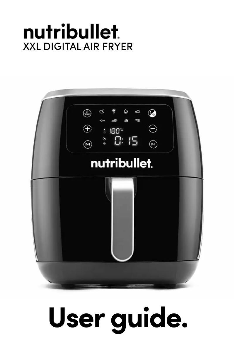 Page n°1 - Manuel utilisateur NutriBullet XXL