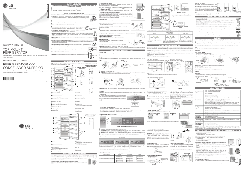 Page 1 de la notice Manuel utilisateur LG MR462ULT-G
