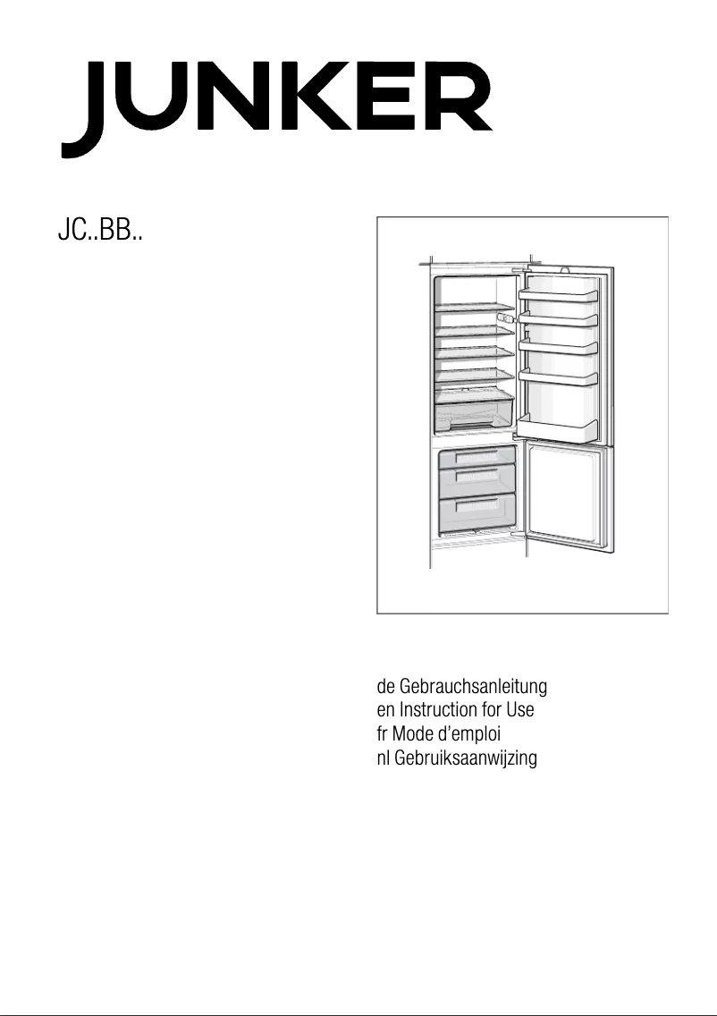 Image de la première page du manuel de l'appareil JC70BB20