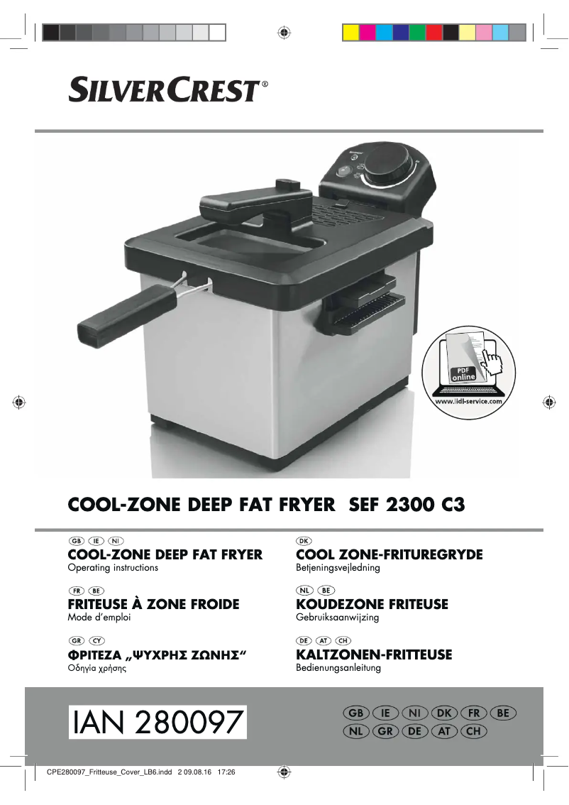 Image de la première page du manuel de l'appareil SEF 2300 C3