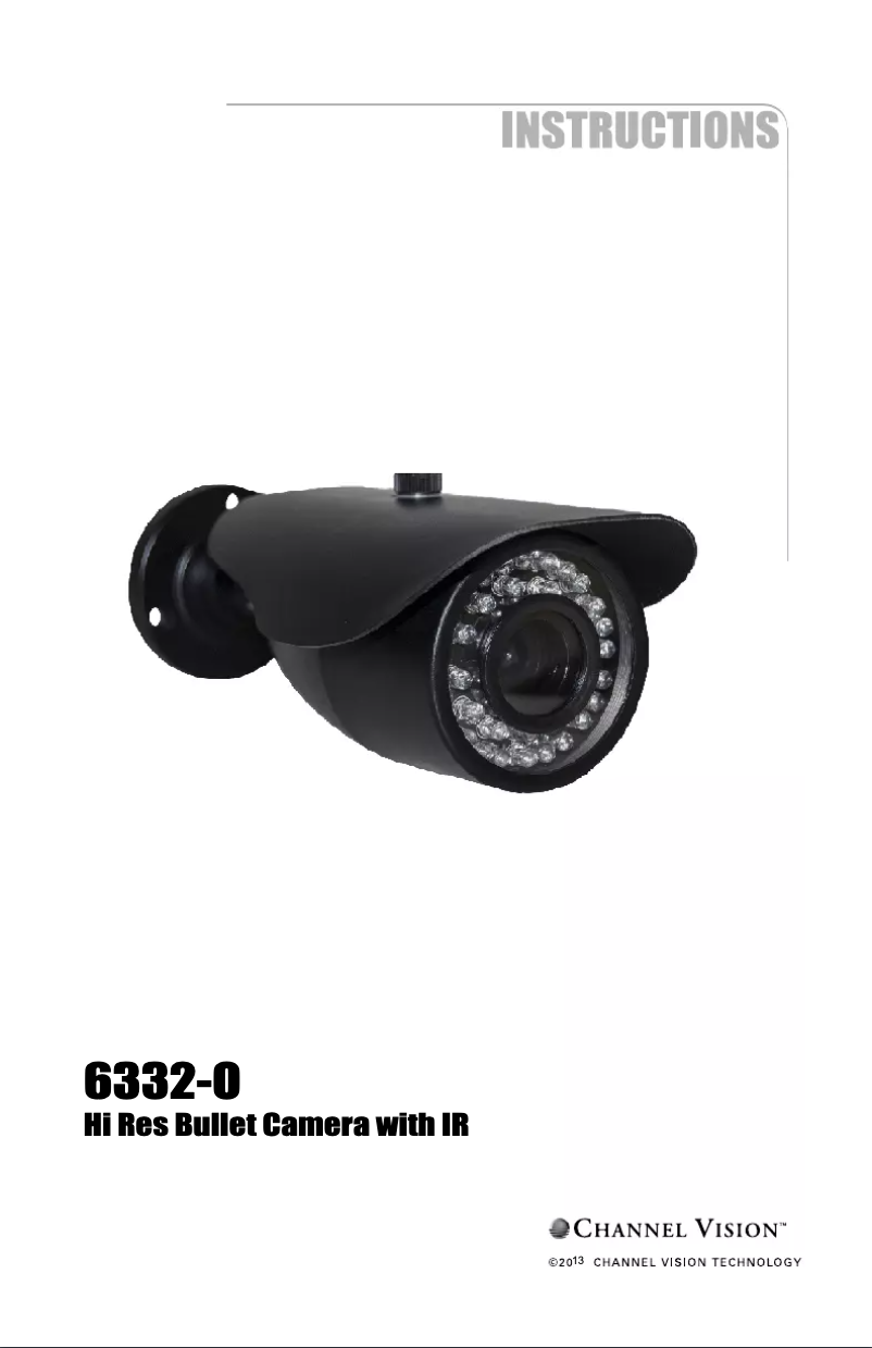 Image de la première page du manuel de l'appareil 6332-O